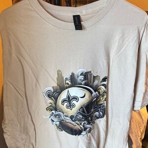 Gildan Beige Graphic Men's T-Shirt